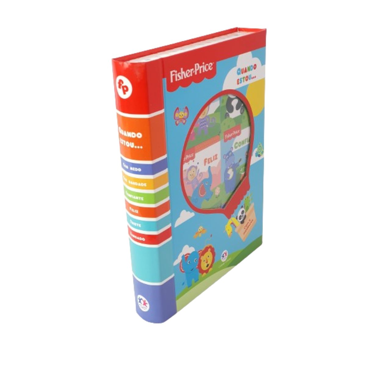 BOX 6 MINILIVROS QUANDO ESTOU FISHER PRICE PRINCIPAL BOX 6 MINILIVROS QUANDO ESTOU FISHER PRICE PRINCIPAL